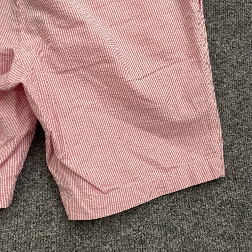 Banana Republic Shorts Mens Sz 31 Aiden Club Slim Preppy Beach Stripped